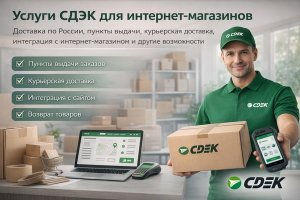 Услуги СДЭК для интернет-магазинов: как устроена доставка, какие задачи она решает и на что обратить внимание при подключении